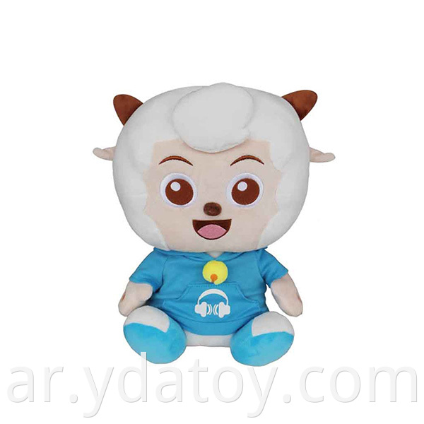 Cute plush soccer Pleasant Goat